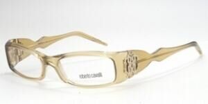 Roberto Cavalli Megara 265 Q43 Eyeglasses Frames Dark Honey Italy Women Disconti